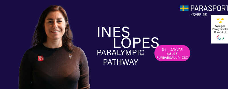 Grasrótarstarf og leiðin á Paralympics: Ines Lopes með fyrirlestur á Íslandi