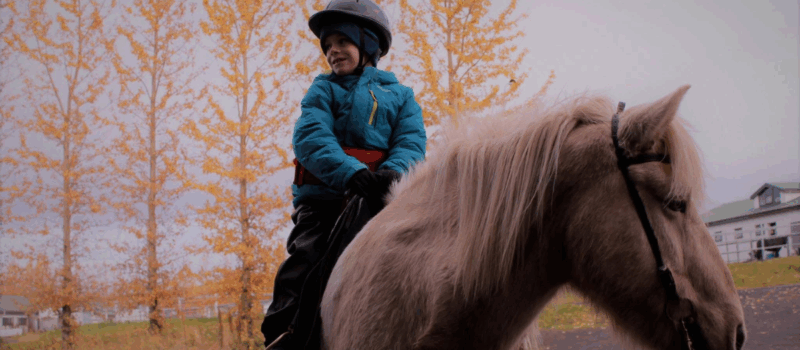 Kynning á hestanámskeiðum fyrir börn og unglinga með sérþarfir