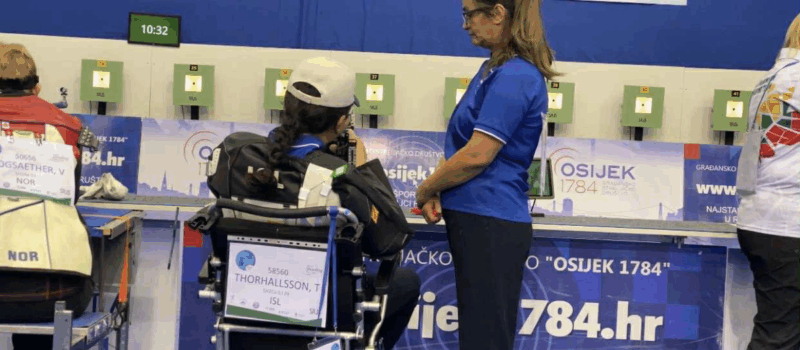Þór hefur lokið keppni á Evrópumeistaramótinu í skotfimi