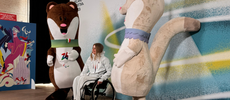 Arna Albertsdóttir fánaberi Íslands