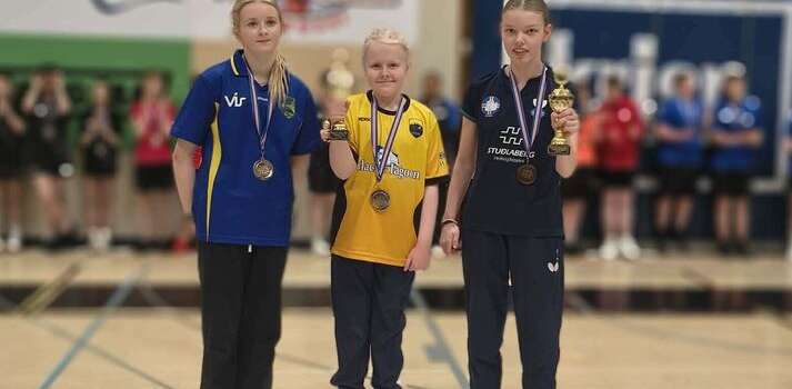 Agnes Lovísa og Anna Karen Íslandsmeistarar í tvíliðaleik U15