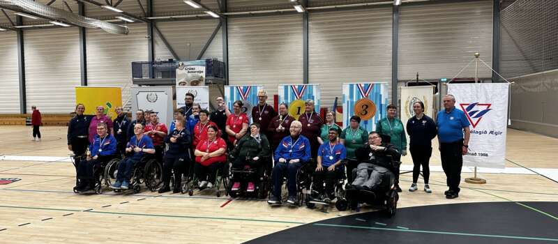 Glæsilegt Íslandsmót í Sveitakeppni Boccia